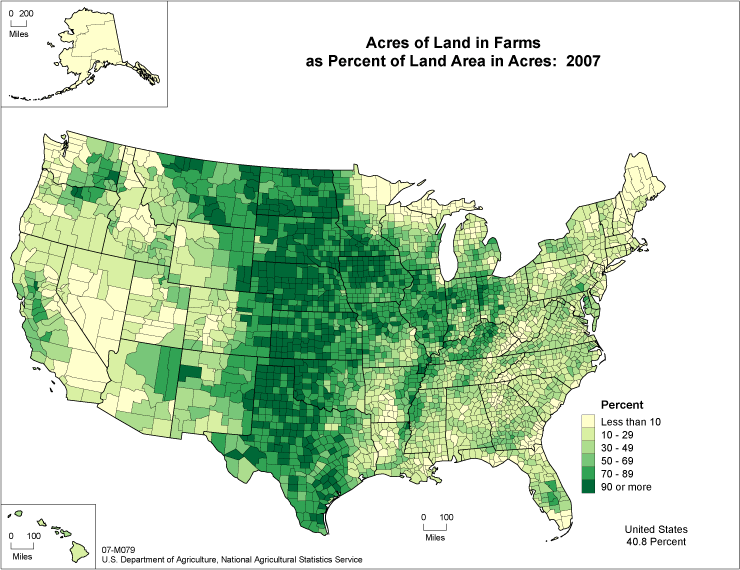 United State top agricultural countries